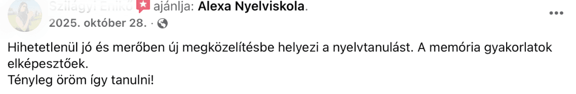 Tanítványi visszajelzés 20