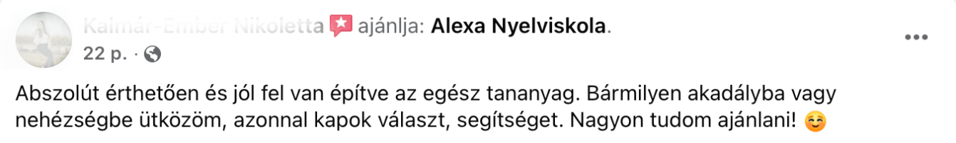 Tanítványi visszajelzés 10