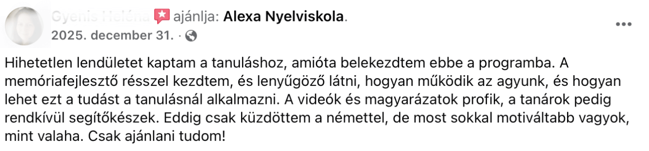 Tanítványi visszajelzés 5