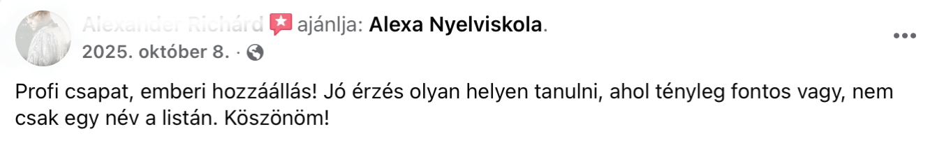 Tanítványi visszajelzés 12
